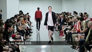 'Lou Dalton Spring/Summer 2015 - Menswear London Fashion Week'