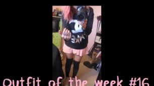 'Outfit of the Week #16 | Platform Converse, Pastel Goth Inspired'