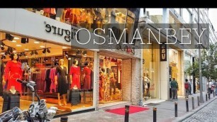 'Walking Istanbul : Wholesale Fashion Center Osmanbey Streets 
