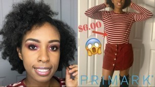 'HOW TO LOOK BOUGIE ON A $50 BUDGET | Primark Fashion + Makeup Look'