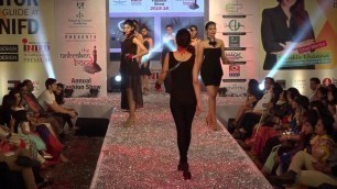 '5. Gothic Theme - INIFD Deccan Pune Annual Fashion Show 2016 - The Unbroken Bond'