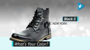 'BRUNO MARC NEW YORK Men\'s Military Motorcycle Combat Boots | Boots 2019 Collectio N'