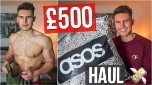 'HUGE Asos Men\'s Clothing Haul & Try On | Autumn 2018 (£500)'