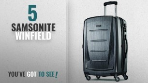 'Top 10 Samsonite Winfield [2018]: Samsonite Winfield 2 Hardside 28\" Luggage, Charcoal'
