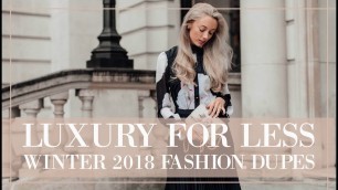 'LUXURY FOR LESS // WINTER LUXURY FASHION DUPES   |   Fashion Mumblr'