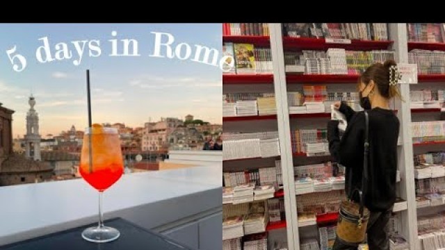 'rome vlog | best pasta, ootd, being a tourist'
