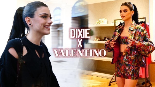 'Attending My First Valentino Show | Dixie D\'Amelio'