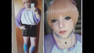 'Outfit of the day: 30th of May 2018 - merman kei/pastel goth'