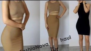 'Fashion Nova Haul + Try On'