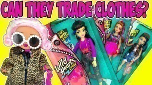 'Can LOL Surprise OMG Dolls Trade Doll Clothes With Wild Hearts Crew Dolls From Mattel? - Doll Video'