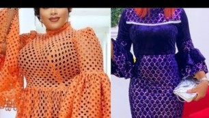 '40+ Latest African Dress Styles: Nigerian Asoebi Lace Styles || African Dresses || Asoebi Styles