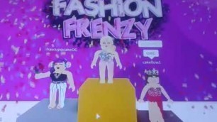 'Playing fashion frenzy for the first time!!'