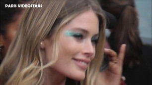 'VIDEO Doutzen KROES leaving the L\'Oréal Paris Fashion Week show 28 september 2019'