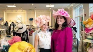 'Christine A  Moore Millinery and Kentucky Derby Fashion Insider Interview -Derby Hats'