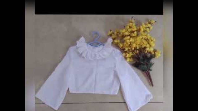 'Baby girl dress designs #fancy #kids fashion #self stitched'