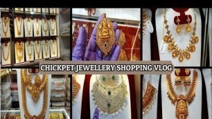'Chickpet #Wholesale Jewellery Shop Haul /One Gram Gold #Jewellery #Shopping/ Wholesale&Retail Price'