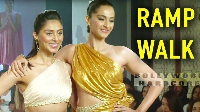 'Sonam Kapoor Hot Ramp Walk |  Showstopper | Pernia Qureshi’s Fashion Show 2016'