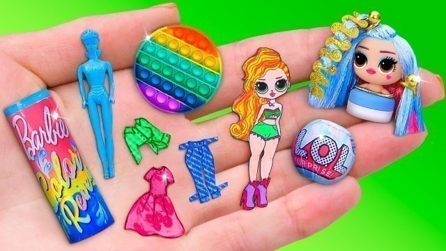 '11 Miniature Dolls for LOL OMG'