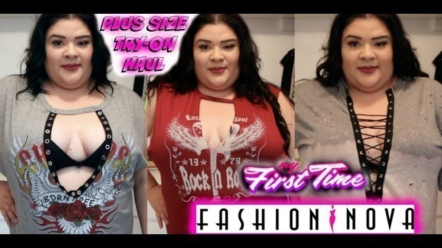 'PLUS SIZE TRY-ON HAUL: FASHION NOVA CURVE (FIRST TIME/SIZING/MY THOUGHTS)'