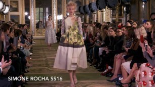 'Simone Rocha SS16 at London Fashion Week'