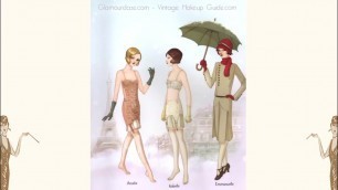 '1920\'s Paper Doll Fashion | Animated Film'