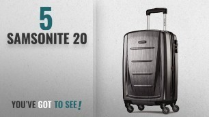 'Top 10 Samsonite 20 [2018]: Samsonite Winfield 2 Hardside 20\" Luggage, Charcoal'