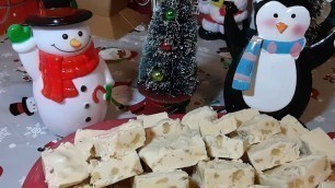 'Vlogmas 2020 Day 18 | Old Fashioned Maple Walnut Fudge | No Candy Thermometer Needed 