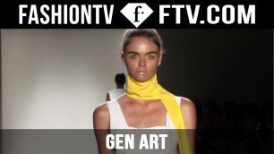 'Gen Art Spring/Summer 2016 Runway Show | New York Fashion Week NYFW | FTV.com'