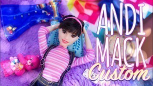 'DIY - How to Make: Andi Mack Custom Doll | Hair | New Body | Fashion'