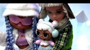 'lol OMG doll unboxing Snowlicious Fashion Doll & Sister Winter Disco'