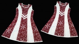 'Baby Fashion Frock Design: Beautiful Baby Frock Cutting And Stitching'