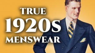 'What Men REALLY Wore in the 1920s'