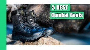 'Combat Boot || 5 Best Tactical Combat Boots on Amazon [Buying Guide]'