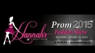 'Hannah\'s Boutique Prom 2015 Fashion Show'