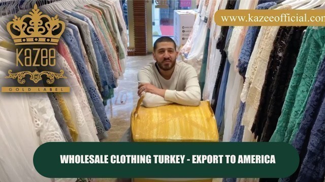 'WHOLESALE CLOTHING TURKEY - EXPORT TO AMERICA #wholesaleclothing #export #america'