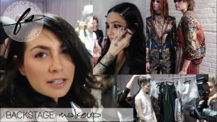 'Backstage fashion week: Makeup Tutorial Alice + Olivia'