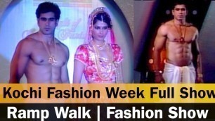 'Kochi Fashion Week Full Show | Art Fashion Show Week | Ramp Walk | Mollywood Exclusive'