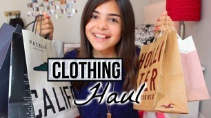 'Back to School Try-On Clothing Haul 2015!'