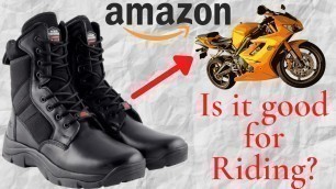 'PARA TROOPER | Military and Tactical Combat Army Boot Shoe | Amazon Sale | Riding Shoe for Beginners'