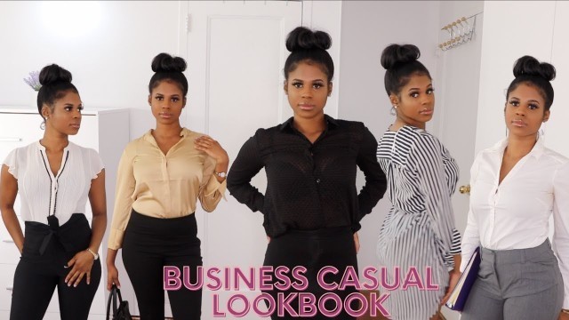 'Business Casual LookBook | Affordable work attire| H&M, ZARA, FashionNova'