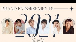 '[COMPILATION] EXO 2021 Brand Endorsements (fashion films, making films, CFs, ADs)'