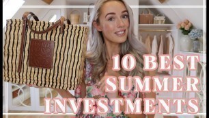 'MY 10 BEST EVER SUMMER INVESTMENTS // OLD & NEW // Fashion Mumblr'