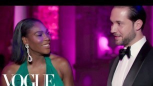 'Serena Williams & Alexis Ohanian on Learning Their Baby\'s Gender | Met Gala 2017'