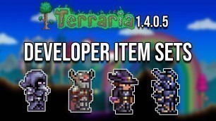 'Terraria 1.4 Journey\'s End How To Get Developer Sets'