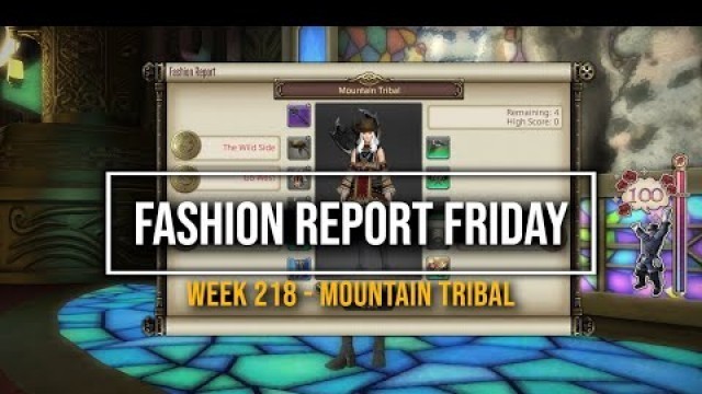 'FFXIV: Fashion Report Friday - Week 218 : Mountain Tribal'