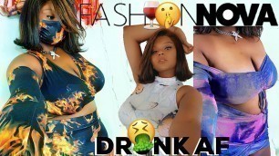 'DRUNK ✨NEW IN✨FASHION NOVA Curve TRY ON HAUL | SUMMER TO FALL | THE STRUGGLE WAS REAL!!'