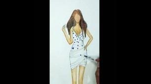 'would you wear this dress ♥️/ satisfying creative art#shorts #shortvideos#art #fashion #IN THE ART'