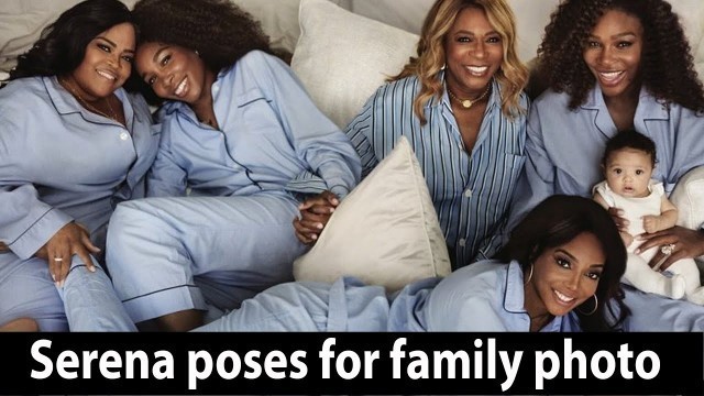 'Serena Williams, Alexis Ohanian, and Daughter Olympia Pose for a Sweet Family Portrait | Bollyy TV'