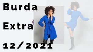 'Burda Extra 12/2021 | Knipmode | Fashion Style Line Drawings'
