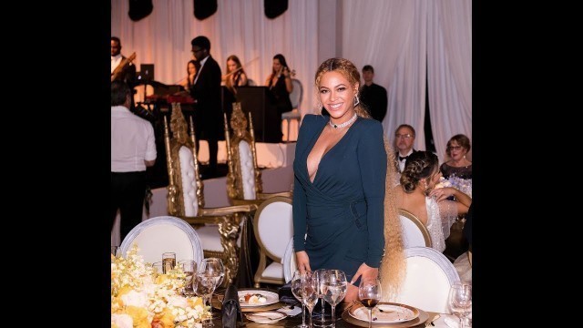 'Beyonce at Serena Williams Wedding to Alexis Ohanian [Serves a Lot of Smile]'